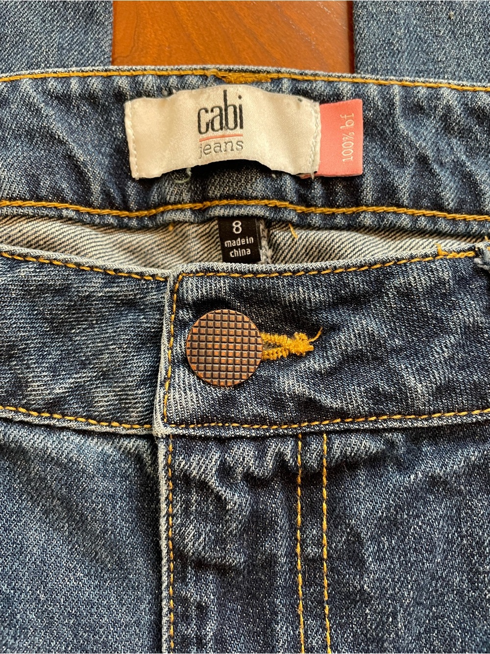 Like New! Cabi 100% Bf Boyfriend Jeans Size 8 - Picture 3 of 13